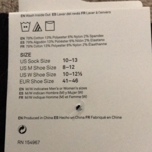 Happy socks US M 8-12 multi colored striped New - Picture 3 of 3